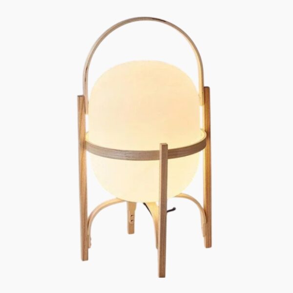 Lampe de chevet artisanale inspiration zen