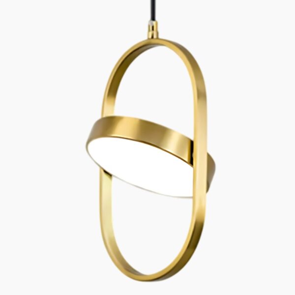 Suspension design ajustable avec anneau lumineux