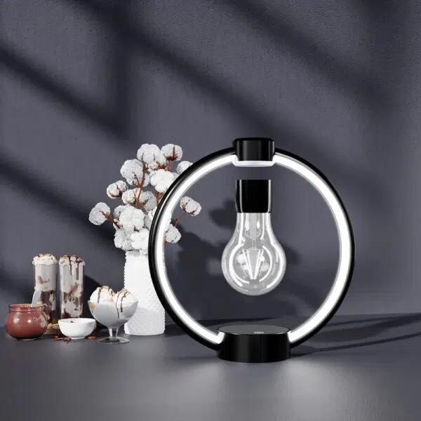 Alternative view of Lampe design avec système magnétique flottant