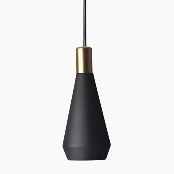 Suspension architecturale en métal au design épuré