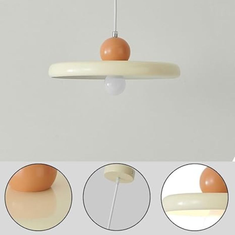 Suspension contemporaine avec abat-jour minimaliste pour salle à manger – Image 4