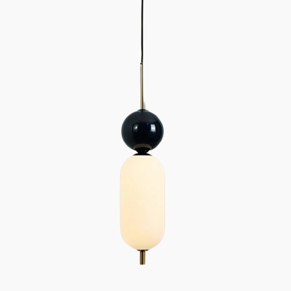 Suspension contemporaine en marbre naturel