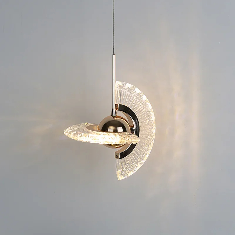 Suspension contemporaine pivotante à finition brillante – Image 4