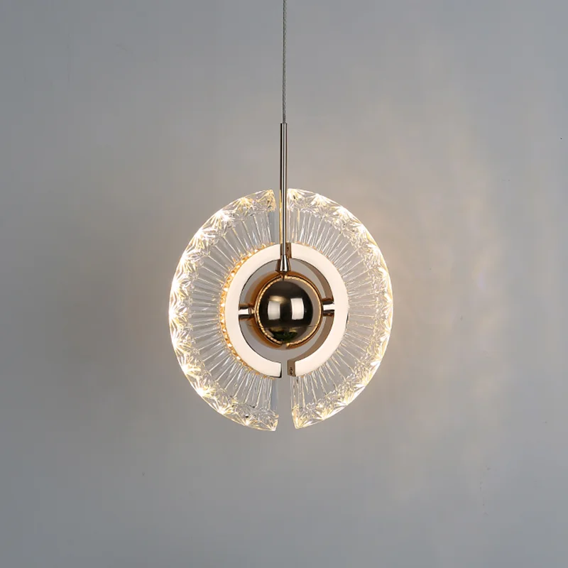 Suspension contemporaine pivotante à finition brillante – Image 5