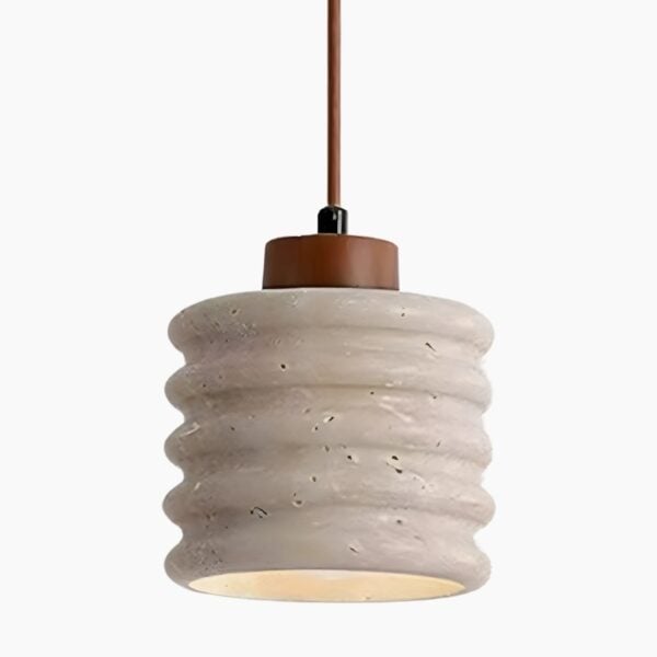 Suspension en pierre naturelle d'inspiration vintage