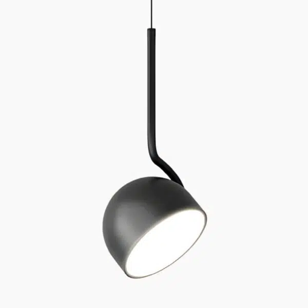 Suspension luminaire LED contemporaine en métal