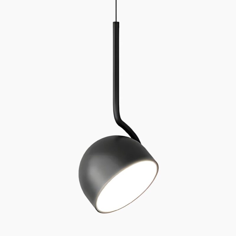 Suspension luminaire LED contemporaine en métal