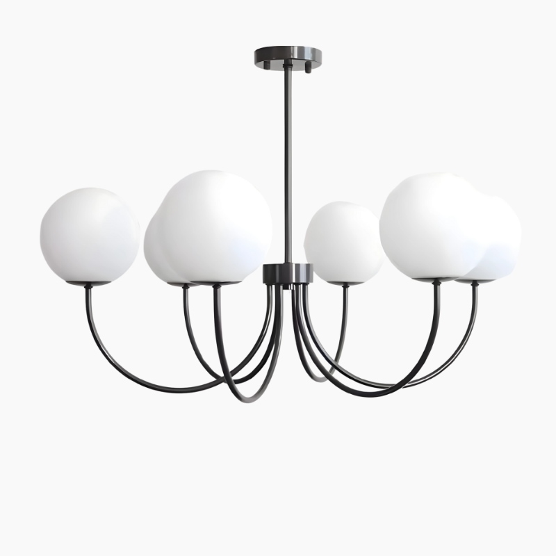 Suspension contemporaine aux finitions raffinées