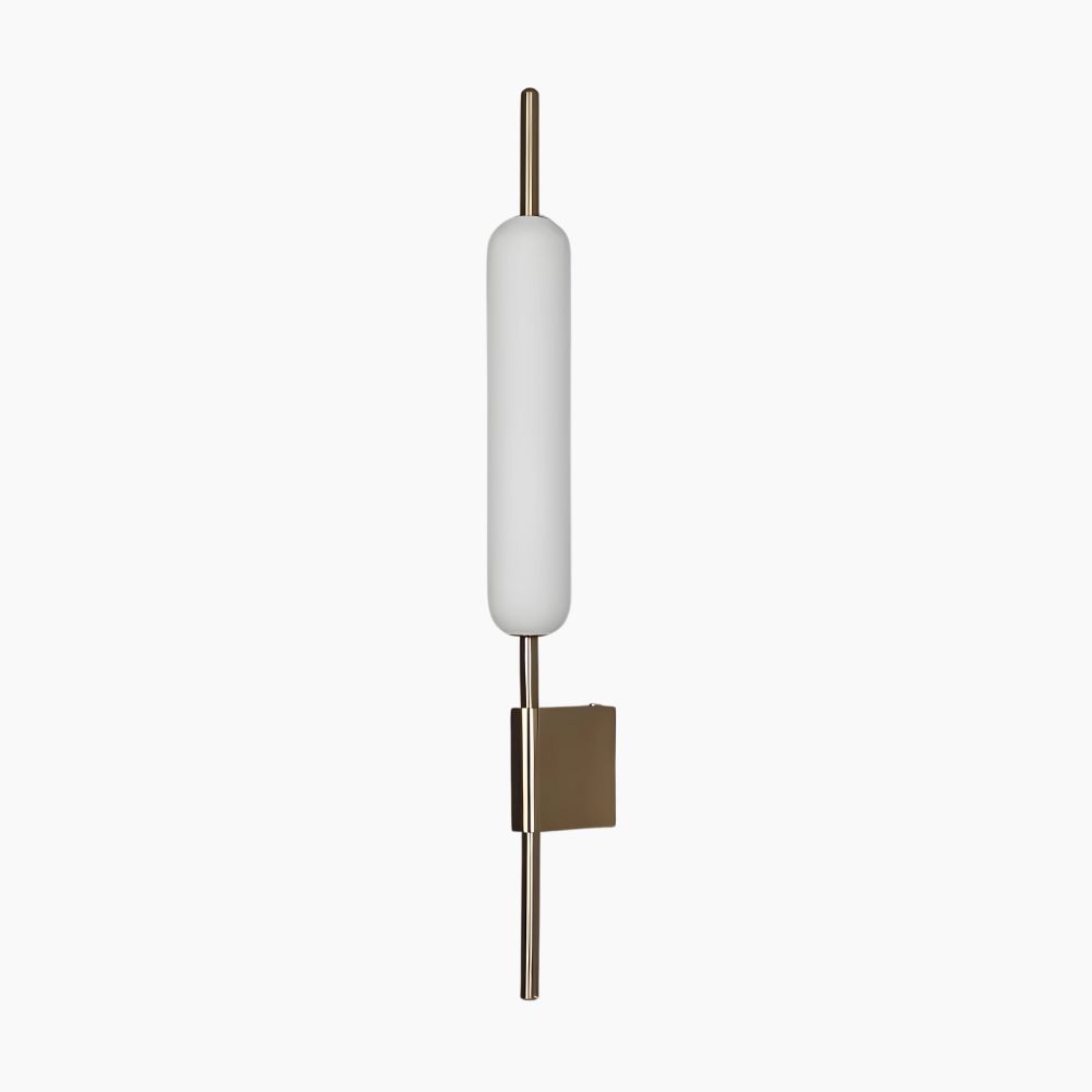 Applique murale LED au fini doré contemporain
