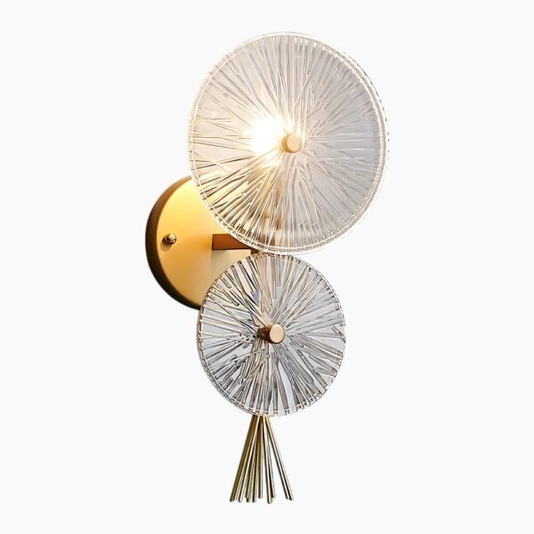 Applique murale LED circulaire aux lignes contemporaines