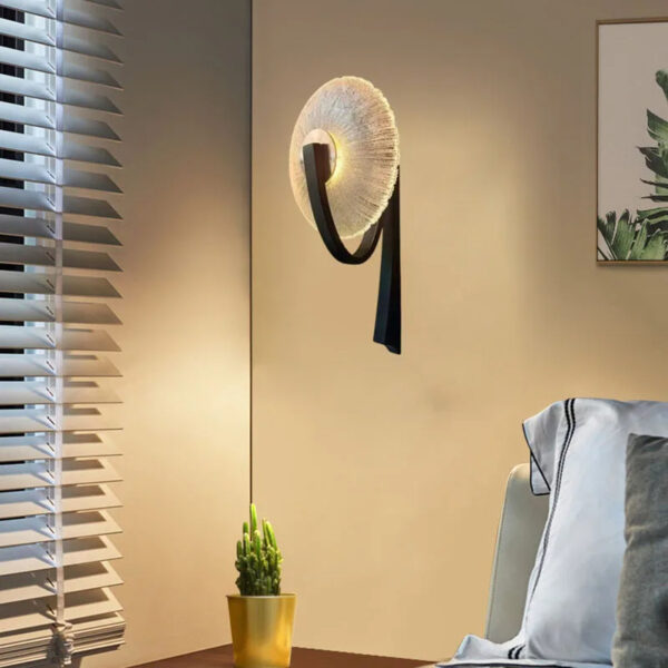 Alternative view of Applique murale LED circulaire contemporaine