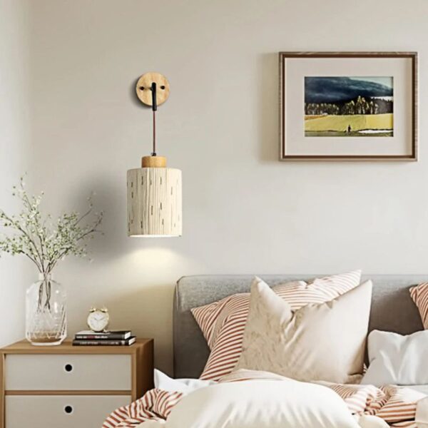 Alternative view of Applique murale LED contemporaine style nordique