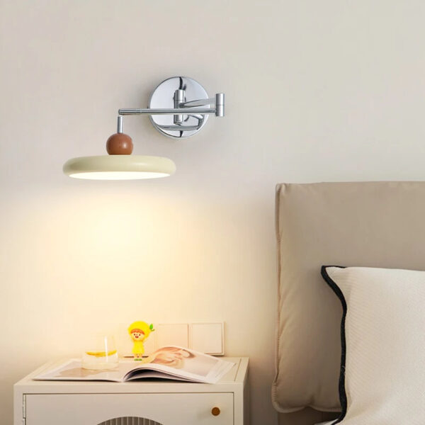 Alternative view of Applique murale LED nordique ajustable