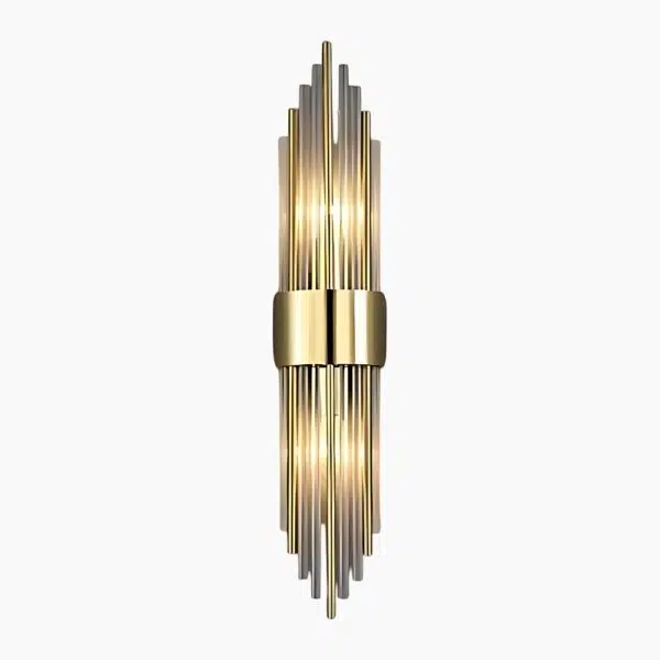 Applique murale cristal avec finitions nobles