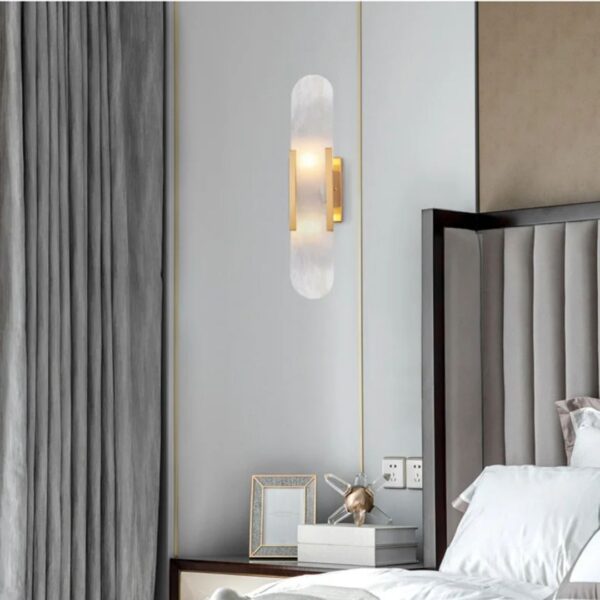 Alternative view of Applique murale en marbre: alliance de noblesse et design