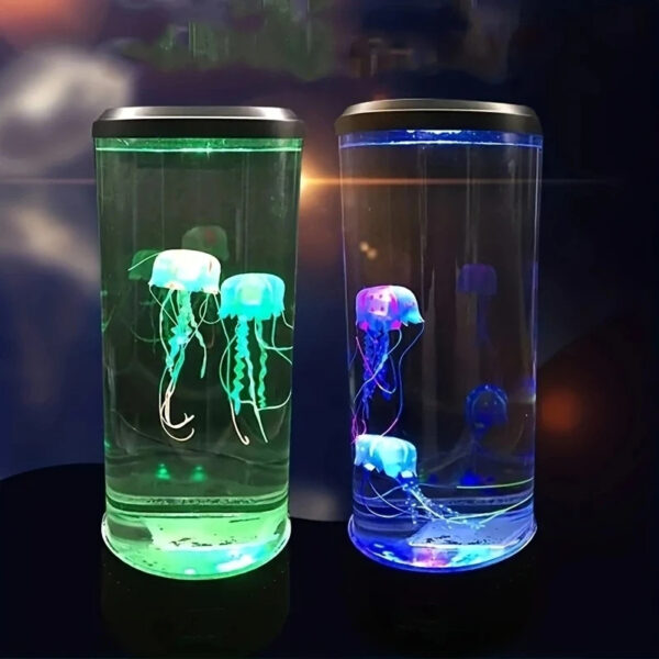 Alternative view of Lampe à lave avec méduses