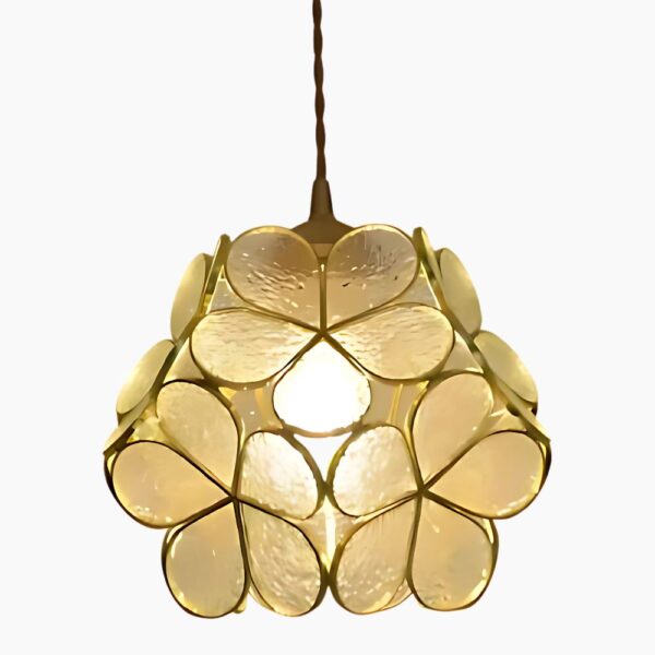 Suspension cristalline LED inspiration Tiffany