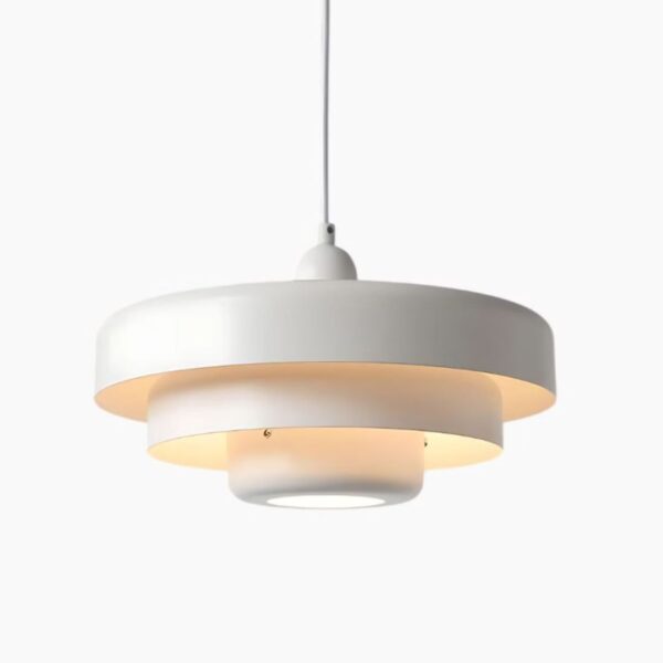Suspension luminaire épurée d'inspiration nordique