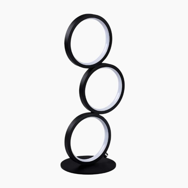 Lampe de bureau moderne à trois anneaux
