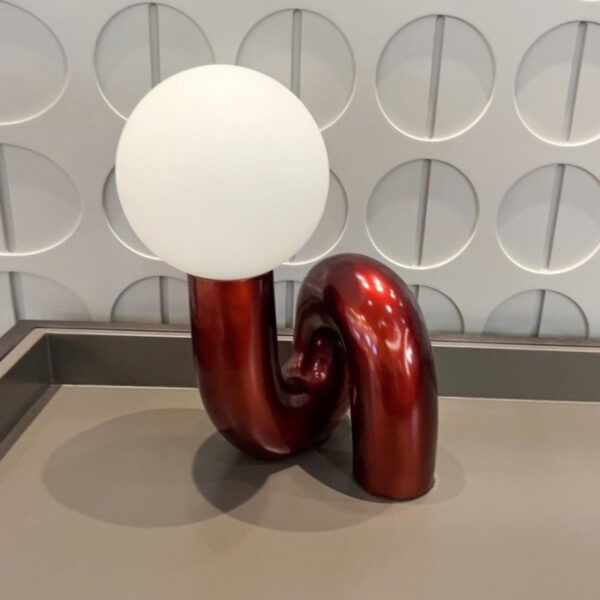 Alternative view of Lampe de bureau design avec sphère lumineuse