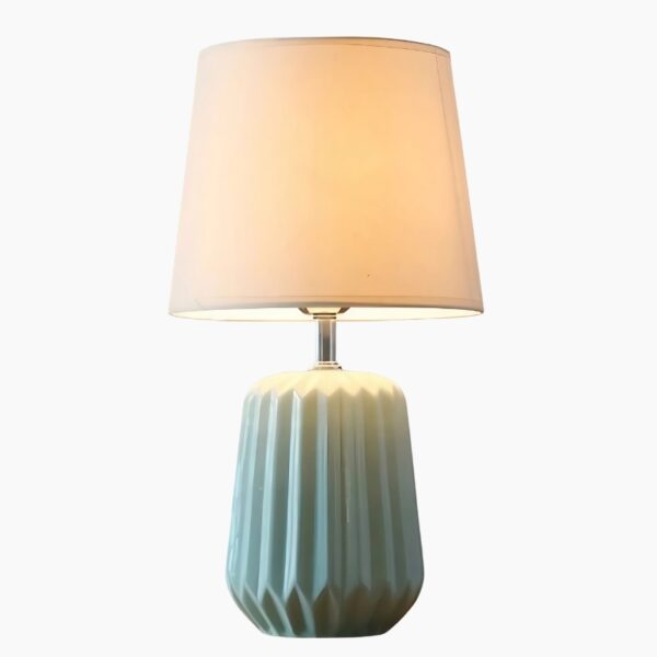 Lampe à poser douce et moderne en céramique