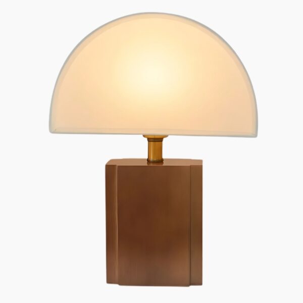Lampe de chevet bois style nordique