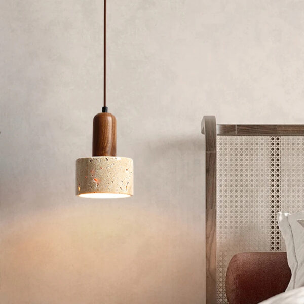 Suspension japonaise originale et robuste en marbre