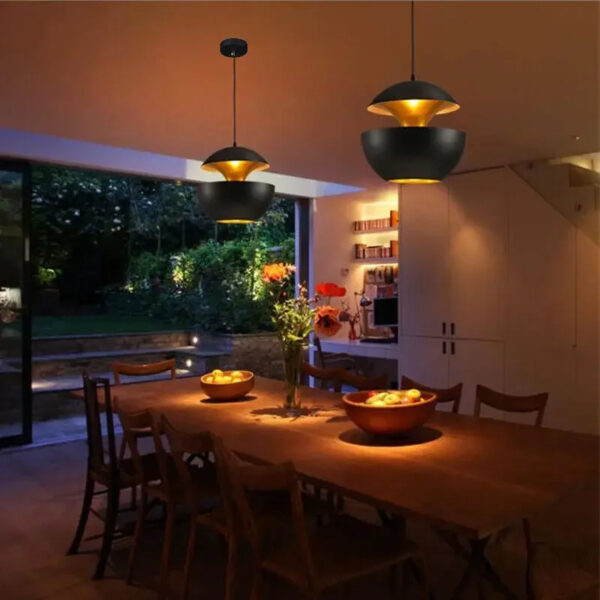 Suspension LED au design nordique moderne