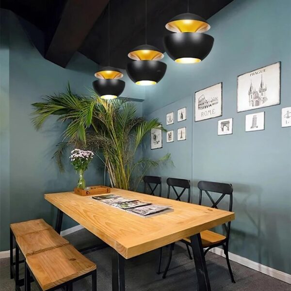 Suspension LED au design nordique moderne