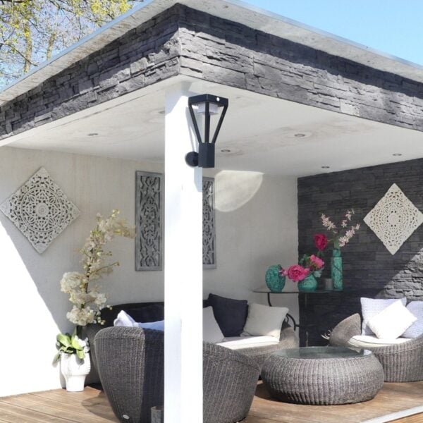 Applique solaire murale LED 600 lumens