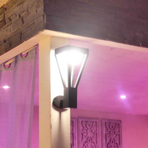 Applique solaire murale LED 600 lumens