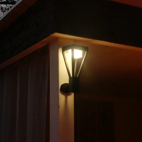 Applique solaire murale LED 600 lumens