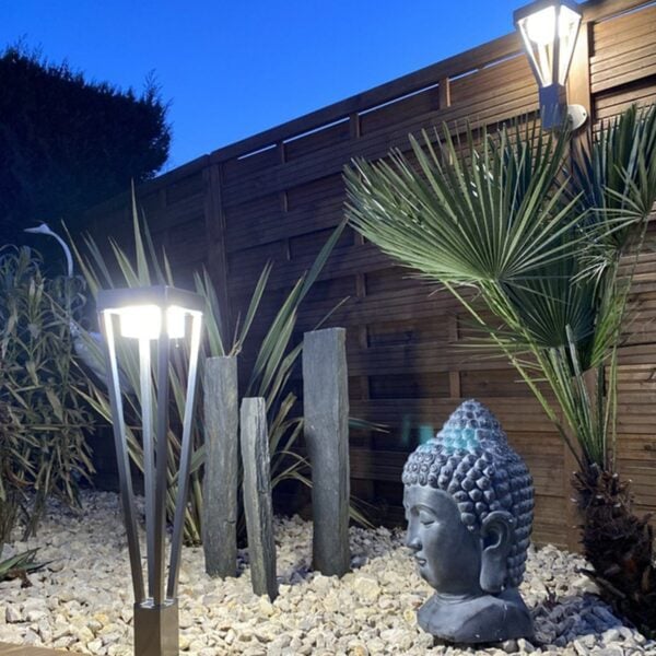 Applique solaire murale LED 600 lumens