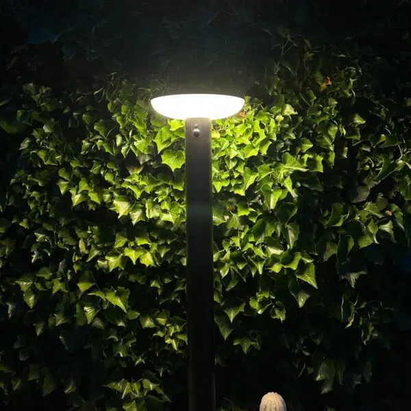 Lampadaire solaire LED extérieur 2m