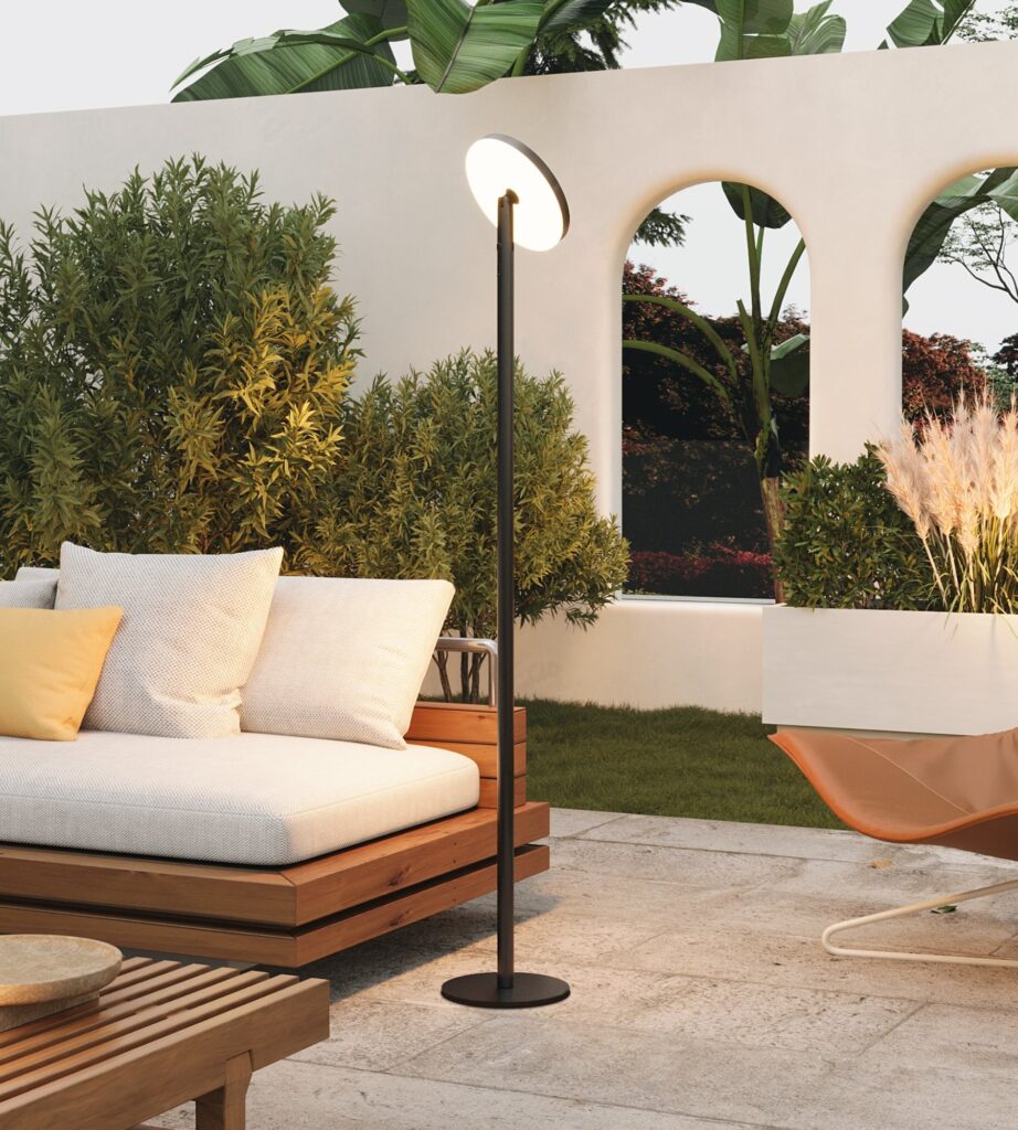 Lampe solaire à poser jazz